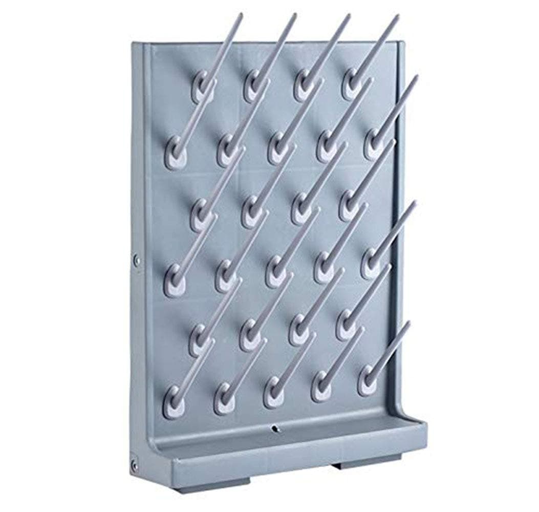 Estante de Secado para Material de Laboratorio AURA® – 27 Clavijas